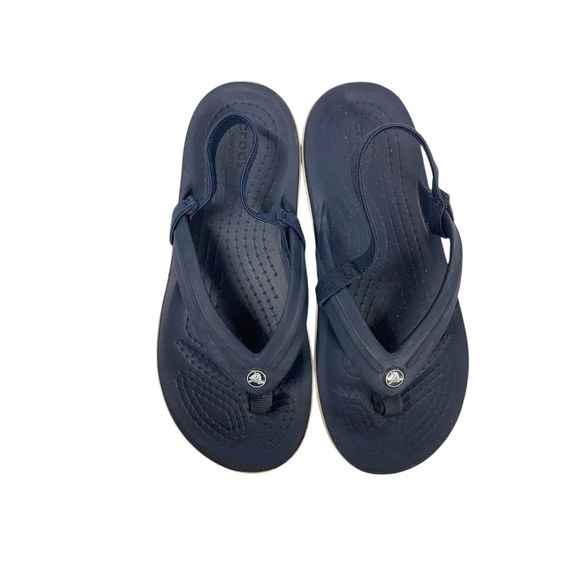 CROCS kids Blue Sandals with Molded Construction and Ventilation size 13 - Picture 3 of 6